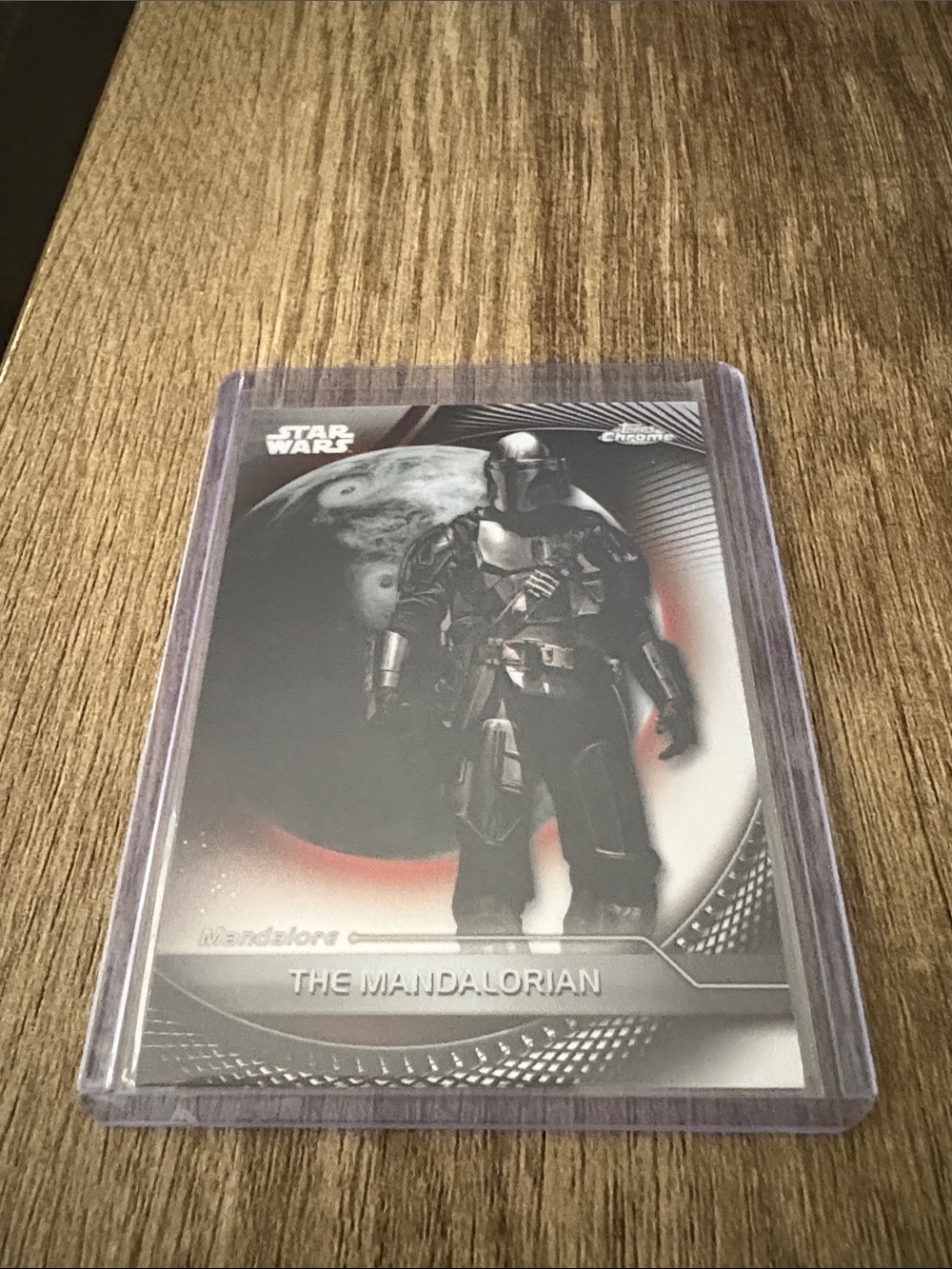 Topps Chrome Star Wars Mandalorian Card